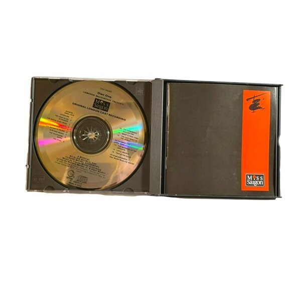 CD Miss Saigon Original London Cast Record Geffen 2 Paperwork Lea Salonga - Picture 7 of 12